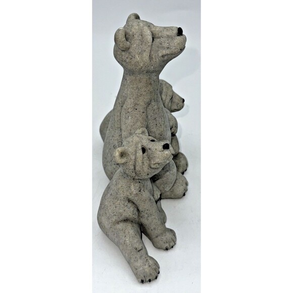 Vintage Quarry Critters Billy & Friends 3 Sad looking Bears Figurine 5.5”x6.5” - Picture 5 of 13